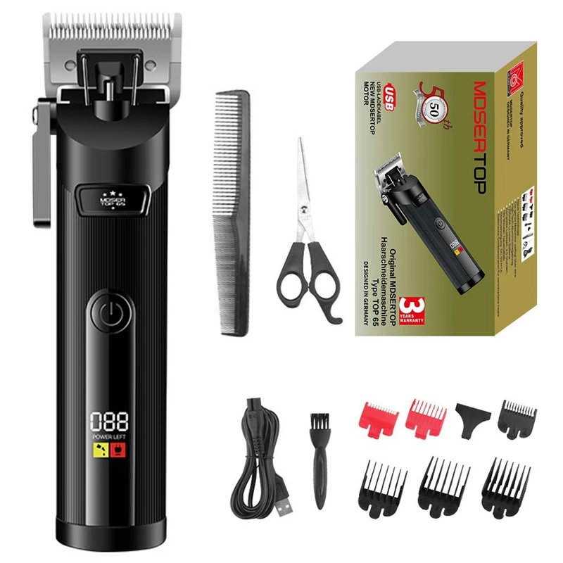 Original barber cordless electric hair clipper adjustable beard hair trimmer for men rechargeable haircut machine professional
Original barber cordless electric hair clipper adjustable beard hair trimmer for men rechargeable haircut machine professional