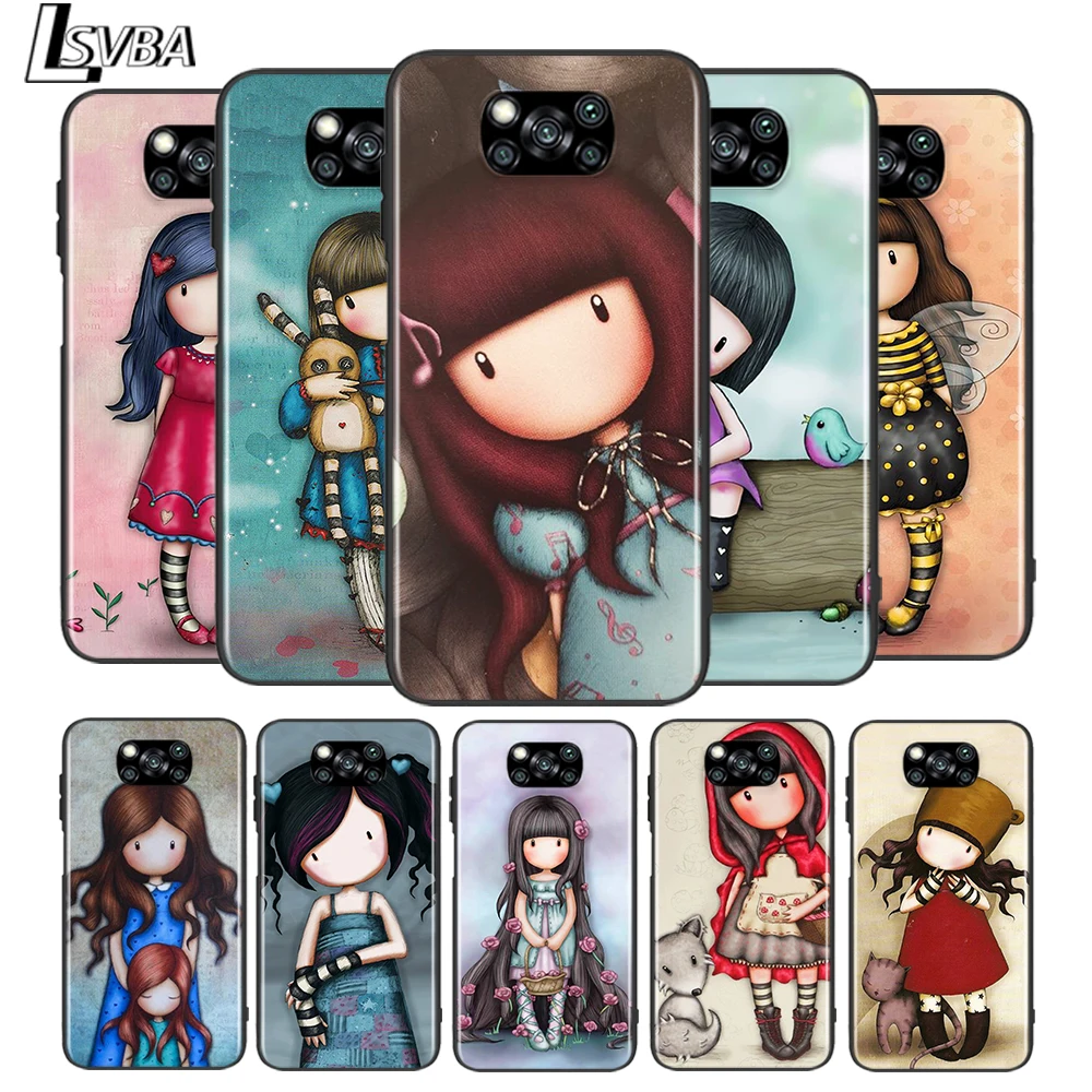 Cartoon cute little girl for Xiaomi Poco X3 NFC X2 M3 M2 F2 Pro C3 F1 A2 Lite A1 Mix3 Play Silicone Soft Black Phone Case
Cartoon cute little girl for Xiaomi Poco X3 NFC X2 M3 M2 F2 Pro C3 F1 A2 Lite A1 Mix3 Play Silicone Soft Black Phone Case