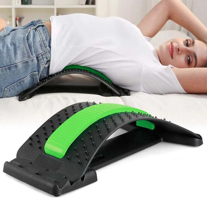 Adjustable Lumbar Relief Back Stretcher for Upper & Lower Lumbar Spine Back Pain Relief Massager Stretcher
Adjustable Lumbar Relief Back Stretcher for Upper & Lower Lumbar Spine Back Pain Relief Massager Stretcher
