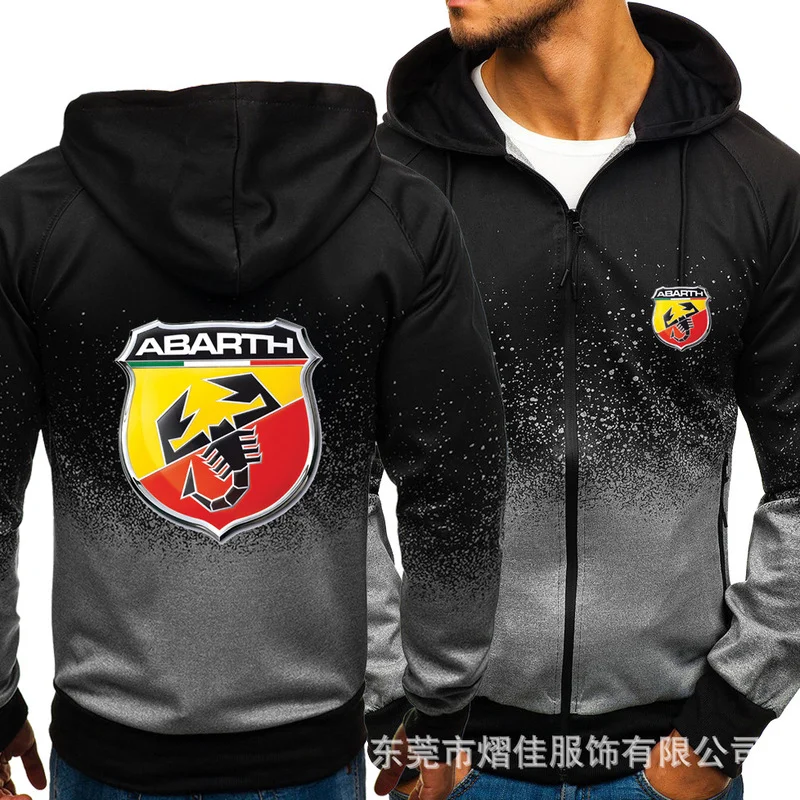 Fashion Men's Hoodies ABARTH Casual Harajuku Gradient color Cardigan Coat Mens Fleece Outdoor Sweatshirts zipper Jacket
Fashion Men's Hoodies ABARTH Casual Harajuku Gradient color Cardigan Coat Mens Fleece Outdoor Sweatshirts zipper Jacket