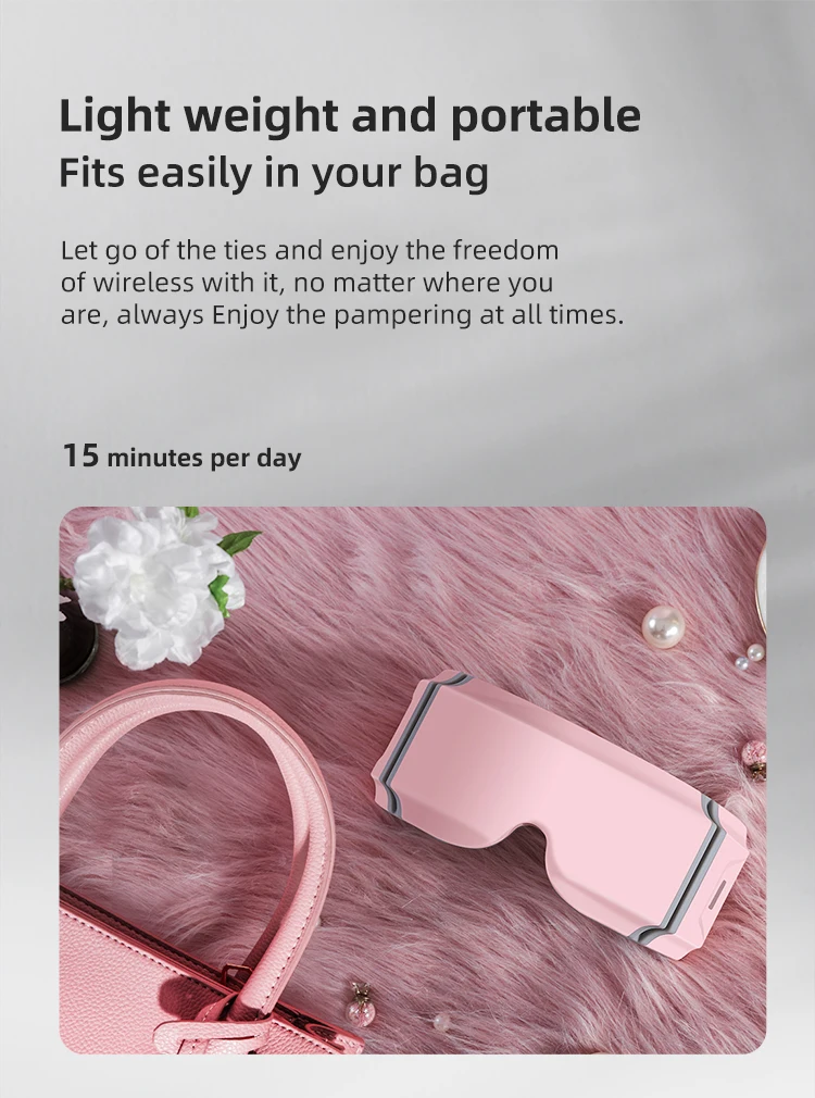 5D PORTABLE EYE PROTECTOR WITH SMART Air Bag, vibration mask, Hot Press, Bluetooth, improve vision and relieve eye fatigue 
5D PORTABLE EYE PROTECTOR WITH SMART Air Bag, vibration mask, Hot Press, Bluetooth, improve vision and relieve eye fatigue
