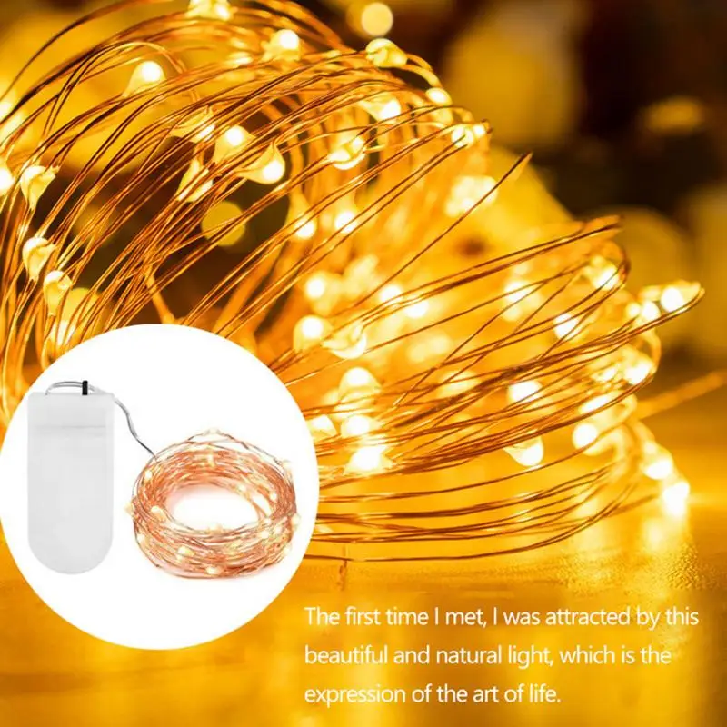 Multi-color Christmas Fairy Tale Light Waterproof Mood Light Party Wedding Holiday Decoration Copper Wire Light Battery-powered
Multi-color Christmas Fairy Tale Light Waterproof Mood Light Party Wedding Holiday Decoration Copper Wire Light Battery-powered