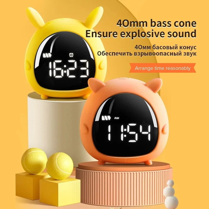 Elf Alarm Clock Creative Led Cartoon Voice Control Multifunctional Smart Clock Children Gift Multifunctional Bedside
Elf Alarm Clock Creative Led Cartoon Voice Control Multifunctional Smart Clock Children Gift Multifunctional Bedside