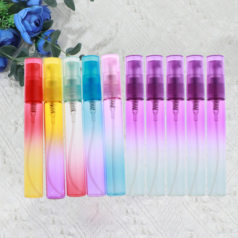 24pcs 8ml Gradient Spray Bottle Mini Glass Bottle Cosmetic Containers for Girl 
24pcs 8ml Gradient Spray Bottle Mini Glass Bottle Cosmetic Containers for Girl