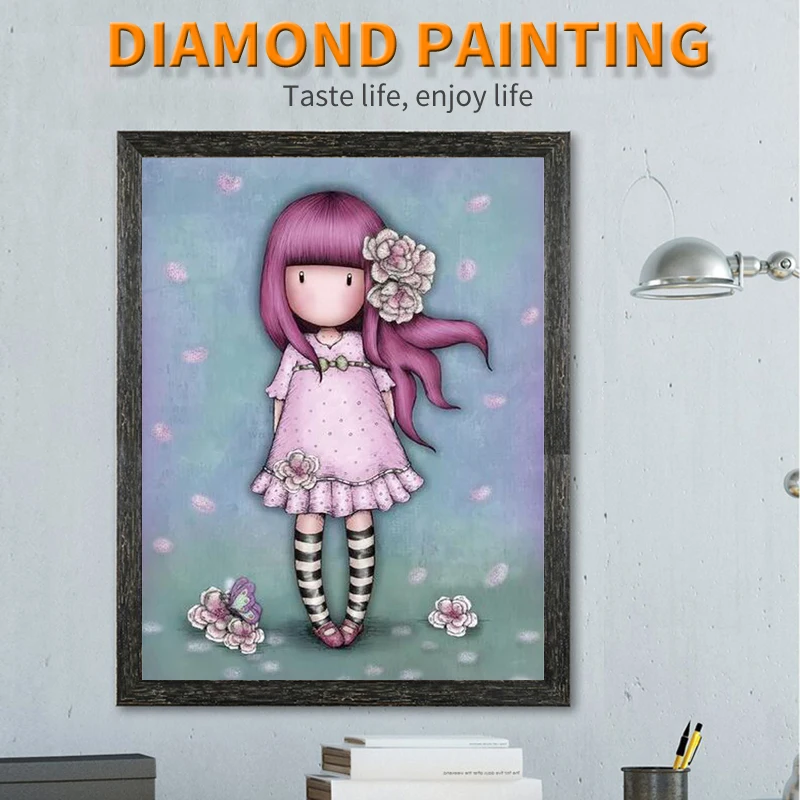 5D DIY Diamond Painting Cute Girl Angel Embroidery Full Cross Stitch Mosaic Rhinestone Home Decor Handmade Gifts
5D DIY Diamond Painting Cute Girl Angel Embroidery Full Cross Stitch Mosaic Rhinestone Home Decor Handmade Gifts