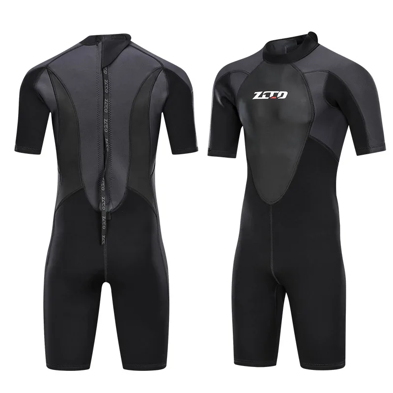 ZCCO 3mm neoprene Wetsuit Men short sleeve Scuba diving suit Surfing Sunproof one piece set Snorkeling spearfishing swimsuit
ZCCO 3mm neoprene Wetsuit Men short sleeve Scuba diving suit Surfing Sunproof one piece set Snorkeling spearfishing swimsuit