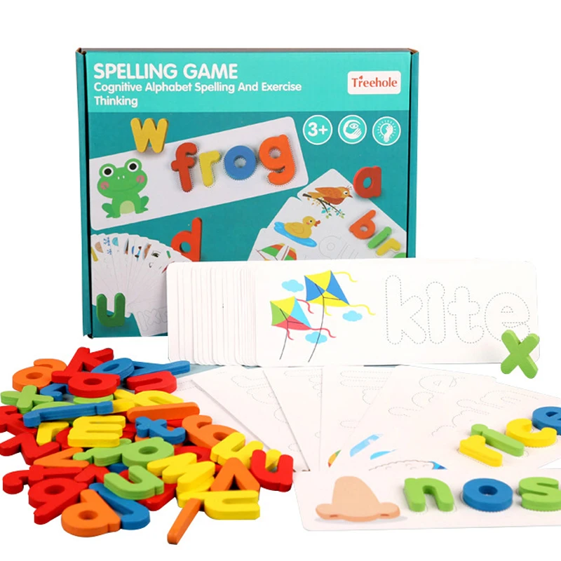 Baby 3D Wooden Puzzle Jigsaw Toys For Children Cartoon English Word Spelling Puzzles Kids Early Educational Brain Teaser Toys
Baby 3D Wooden Puzzle Jigsaw Toys For Children Cartoon English Word Spelling Puzzles Kids Early Educational Brain Teaser Toys