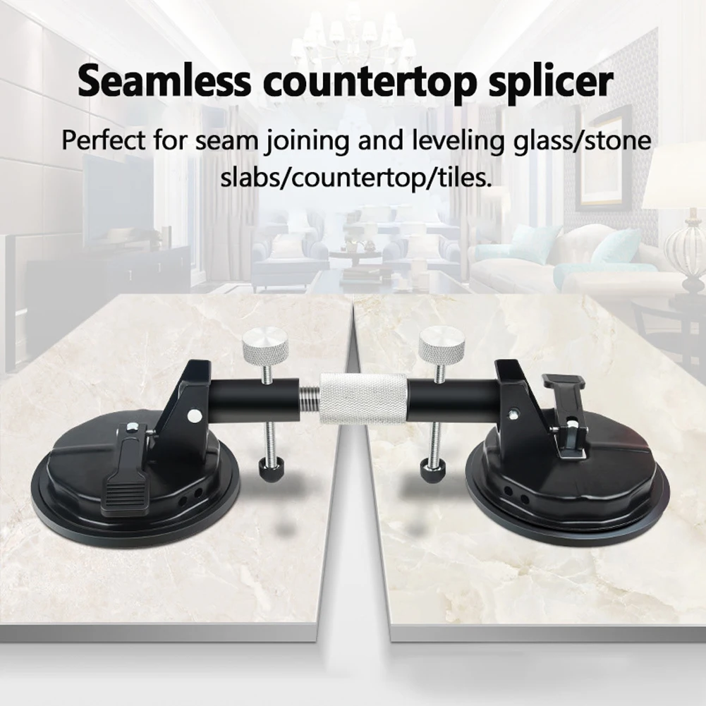 Adjustable Dual Vacuum Suction Cup Stone Seam Setter for Pulling Aligning Tiles Flat Surfaces Stone Seam Setter Building Tools
Adjustable Dual Vacuum Suction Cup Stone Seam Setter for Pulling Aligning Tiles Flat Surfaces Stone Seam Setter Building Tools