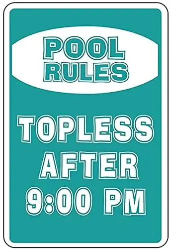Metal warning sign swimming pool rules nude commercial aluminum metal tin sign / metal sign tin sign wall art
Metal warning sign swimming pool rules nude commercial aluminum metal tin sign / metal sign tin sign wall art