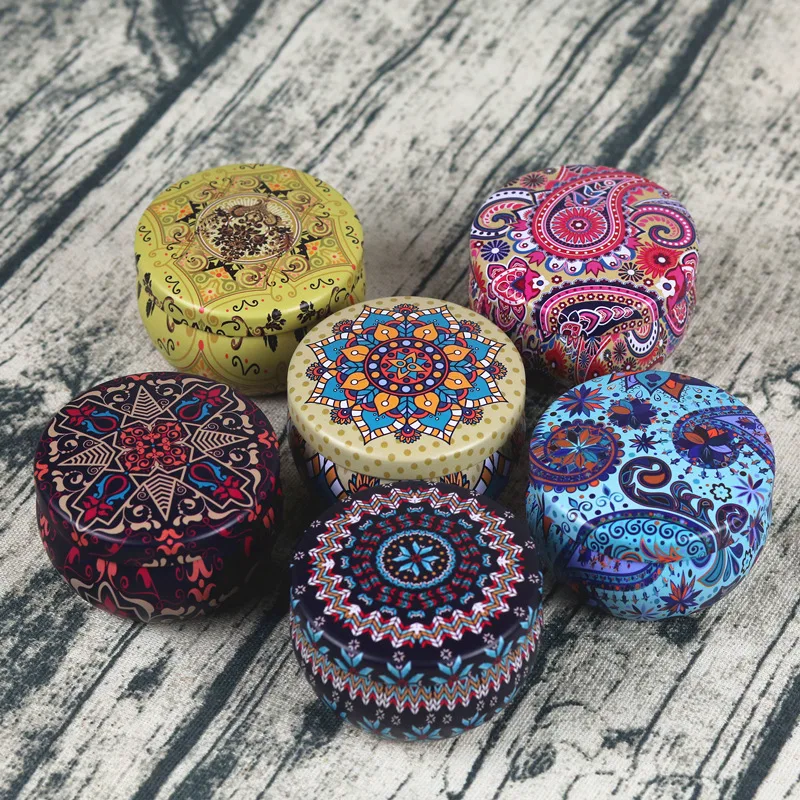 1 Pcs Small Jewelry Candy Storage Pots Vintage Flower Printed Candy Tin Jars Wax Making Candle Container Sealed Tea Cans Box
1 Pcs Small Jewelry Candy Storage Pots Vintage Flower Printed Candy Tin Jars Wax Making Candle Container Sealed Tea Cans Box
