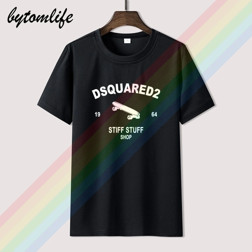 2021 DSQ2 Stiff Stuff Shop Retro Casual T Shirt Men's Summer Black 100% Cotton Short Sleeves O-Neck Tee Shirts Tops Tee Unisex
2021 DSQ2 Stiff Stuff Shop Retro Casual T Shirt Men's Summer Black 100% Cotton Short Sleeves O-Neck Tee Shirts Tops Tee Unisex