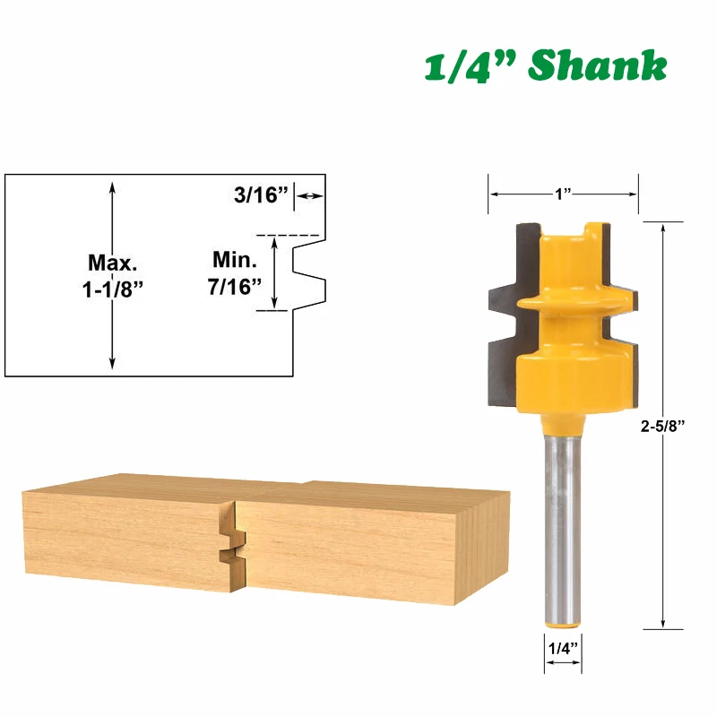1PC 1/4" 6.35MM Shank Milling Cutter Wood Carving Beveling Knife Tenon Trimmer Milling Cutter Mini Tongue Groove Router Bit
1PC 1/4" 6.35MM Shank Milling Cutter Wood Carving Beveling Knife Tenon Trimmer Milling Cutter Mini Tongue Groove Router Bit