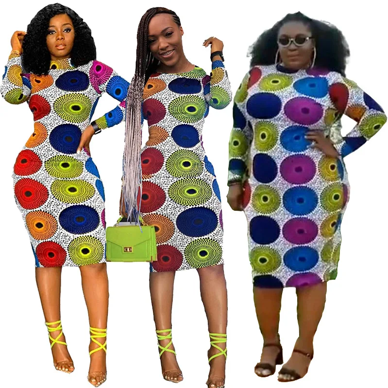 African Dresses for Women 2021 Spring and Summer African Women Printing Long Sleeve Dress African Clothes for Women
African Dresses for Women 2021 Spring and Summer African Women Printing Long Sleeve Dress African Clothes for Women