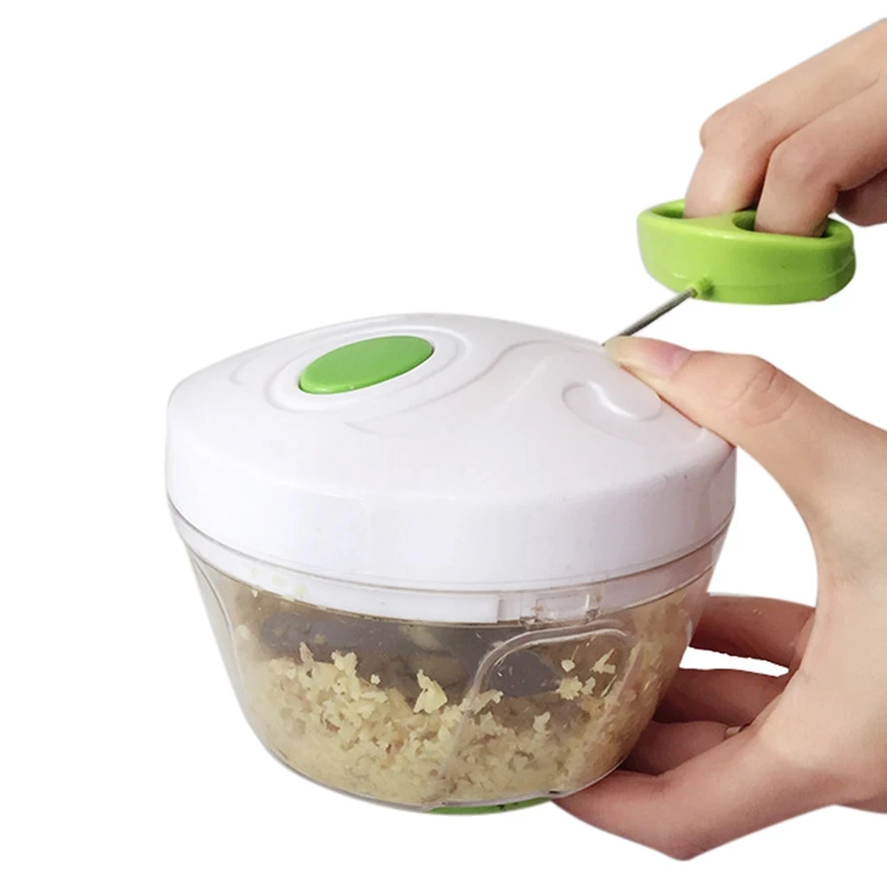 High Quality Manual Rope Food Hand Chopper Processor Shredder Salad Maker Garlic Onion Slicer Cutter Kitchen Tools
High Quality Manual Rope Food Hand Chopper Processor Shredder Salad Maker Garlic Onion Slicer Cutter Kitchen Tools