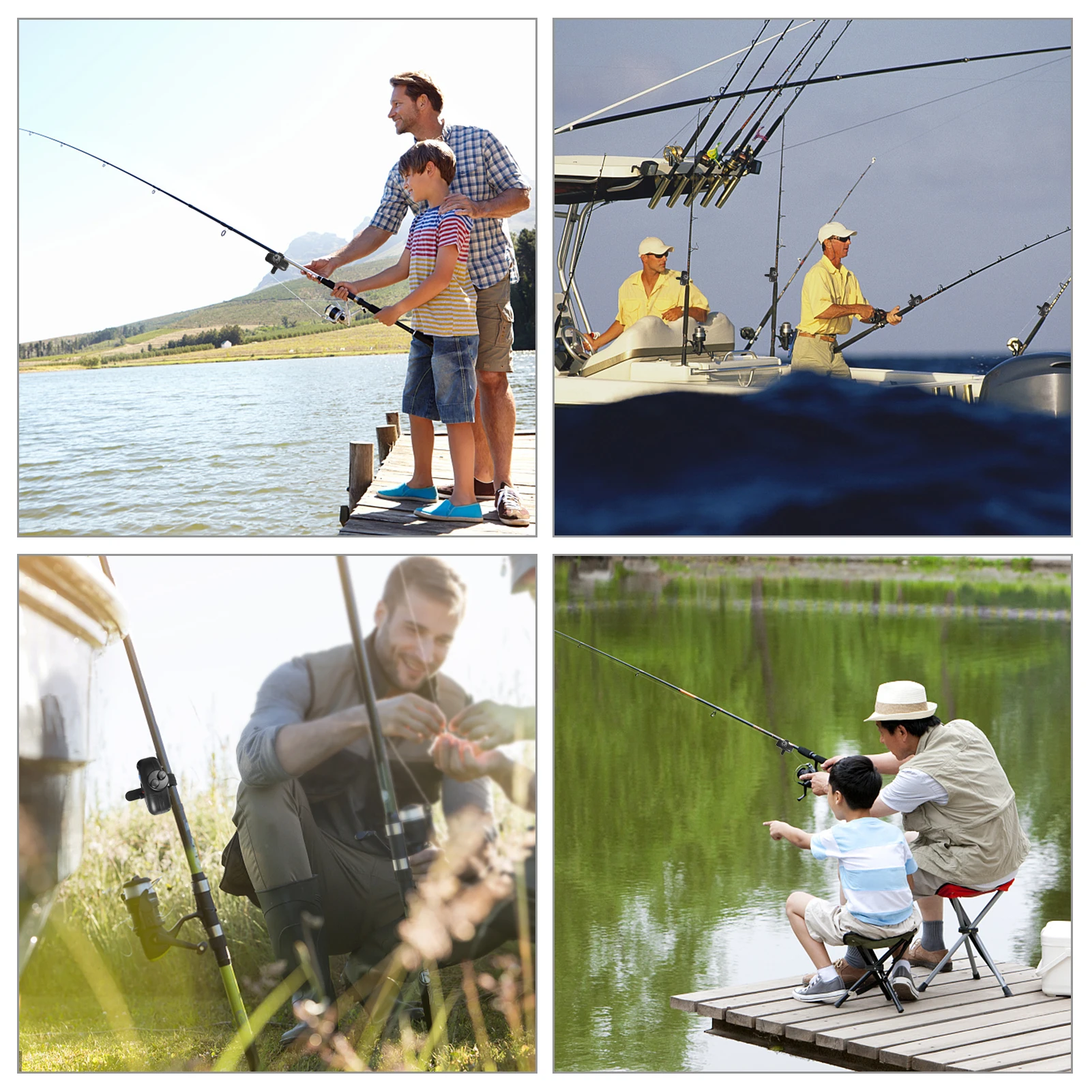 4pcs Electronic Fish Bite Alarm with Adjustable Volume Fishing Buffer Alarms Indicators
4pcs Electronic Fish Bite Alarm with Adjustable Volume Fishing Buffer Alarms Indicators