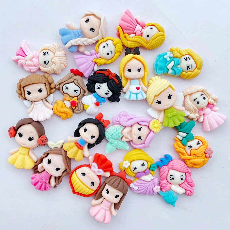 20Pcs New Cute Resin Mini Cartoon Princess Flat Back Cabochon Scrapbook Kawaii DIY Embellishments Accessories A58
20Pcs New Cute Resin Mini Cartoon Princess Flat Back Cabochon Scrapbook Kawaii DIY Embellishments Accessories A58