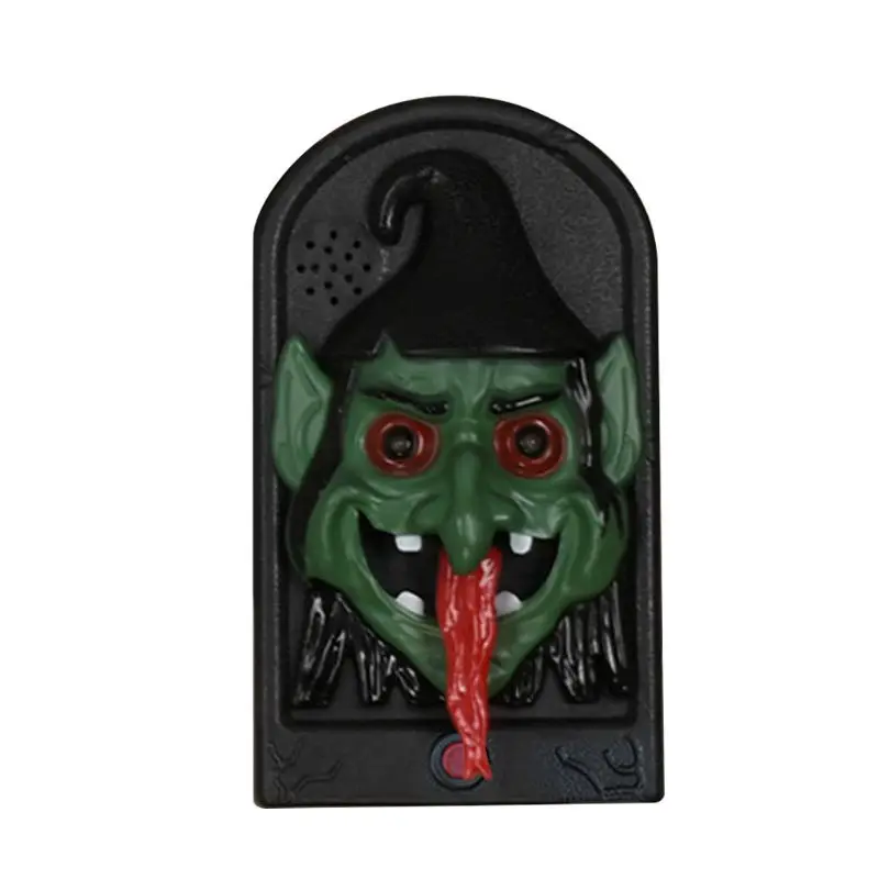 Halloween Pumpkin Evil Witch Skull Door Bell Doorbell LED Eye Light Sound Props Dropshipping
Halloween Pumpkin Evil Witch Skull Door Bell Doorbell LED Eye Light Sound Props Dropshipping
