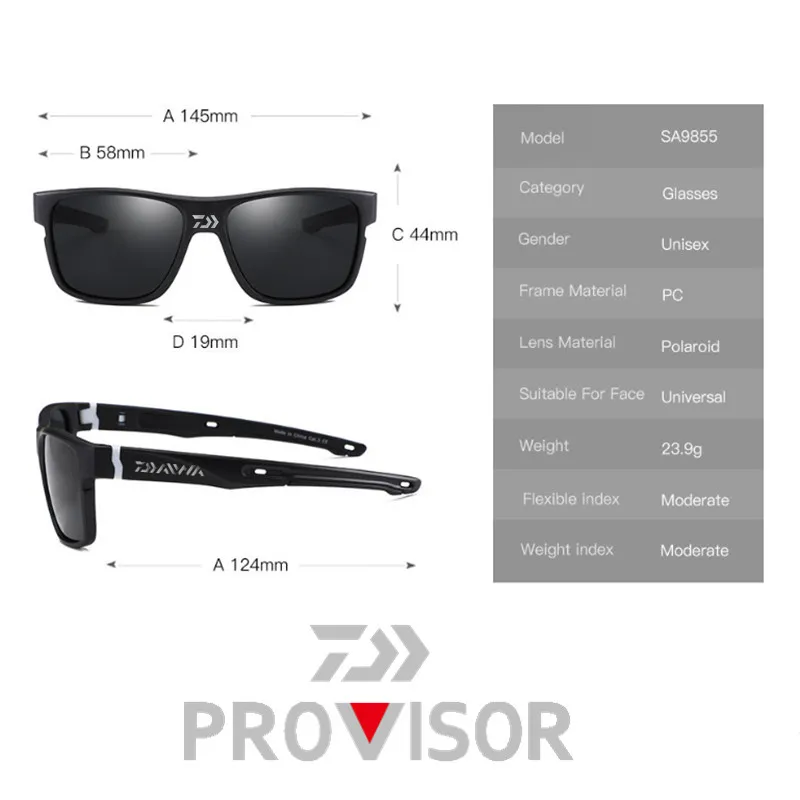 2020 Daiwa Fishing Glasses Outdoor Sport Fishing Sunglasses Men Glasses Cycling Climbing Sunglasses Polarized Glasses SA9855#
2020 Daiwa Fishing Glasses Outdoor Sport Fishing Sunglasses Men Glasses Cycling Climbing Sunglasses Polarized Glasses SA9855#