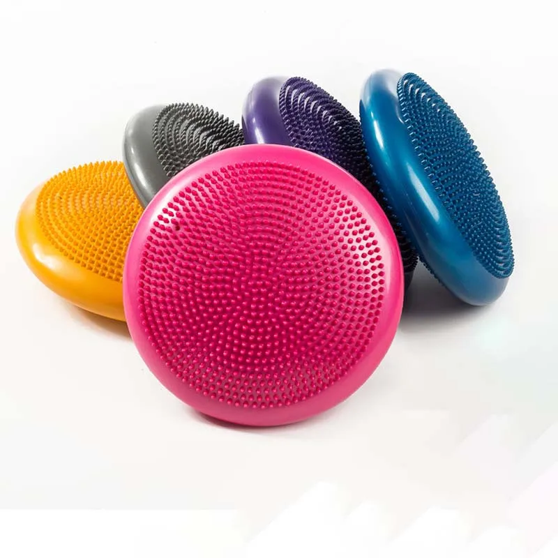 33cm Durable Inflatable Yoga Massage Ball Pad Universal Sports Gym Fitness Yoga Wobble Stability Balance Disc Cushion Mat
33cm Durable Inflatable Yoga Massage Ball Pad Universal Sports Gym Fitness Yoga Wobble Stability Balance Disc Cushion Mat
