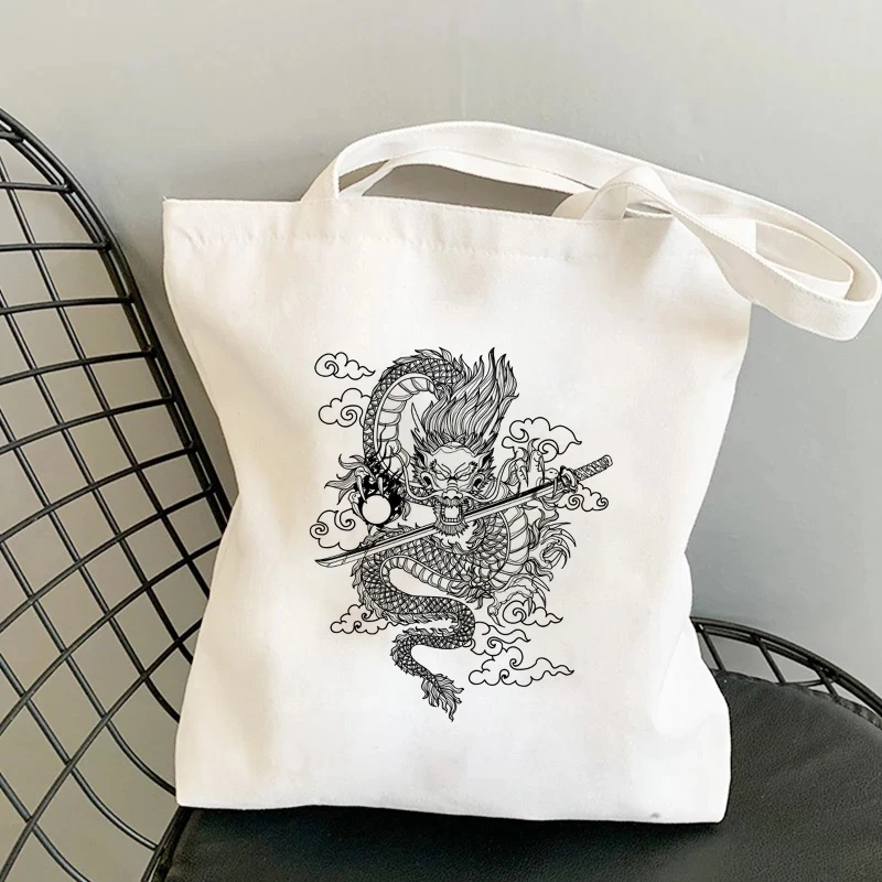 Dragon Chinese Style print Aesthetic Funny Fashion Handbags Shoulder Bags Casual Shopping Girls Handbag Women Elegant Canvas Bag
Dragon Chinese Style print Aesthetic Funny Fashion Handbags Shoulder Bags Casual Shopping Girls Handbag Women Elegant Canvas Bag