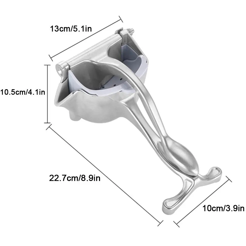 Aluminum Alloy Manual Fruit Juicer Detachable Lemon Juicer Squeeze Citrus Press Durable Kitchen Fruit Tool With 2 Plastic Filter
Aluminum Alloy Manual Fruit Juicer Detachable Lemon Juicer Squeeze Citrus Press Durable Kitchen Fruit Tool With 2 Plastic Filter