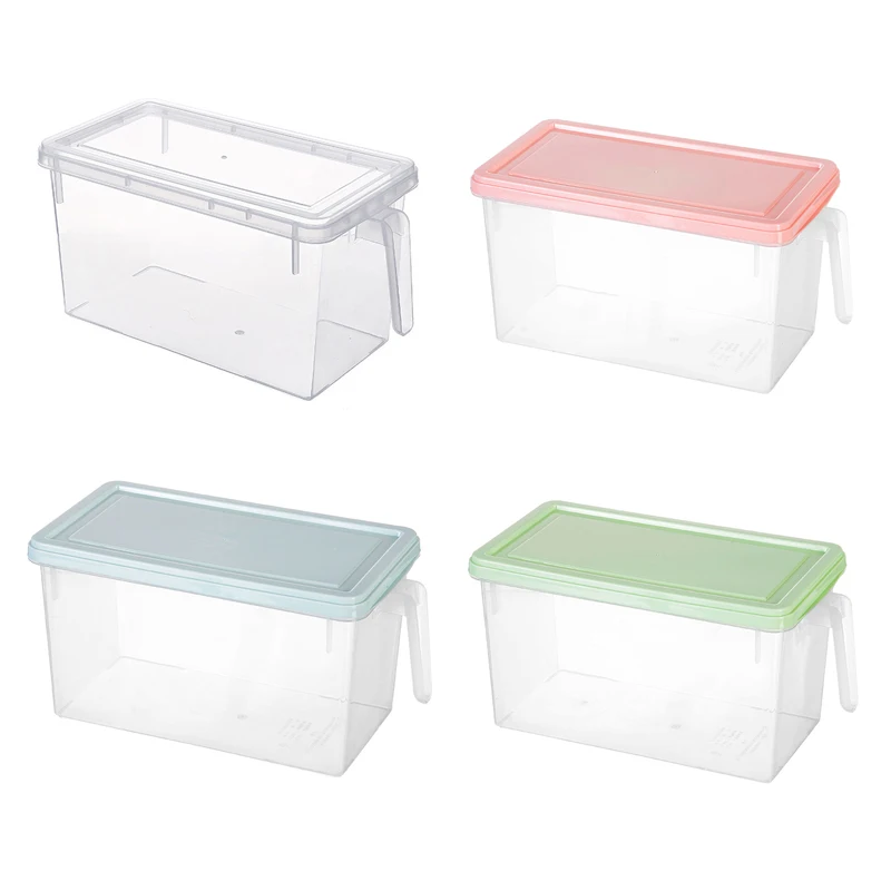 Kitchen Food Storage Container Case Refrigerator Crisper Box with Handle Multifunctional BDF99
Kitchen Food Storage Container Case Refrigerator Crisper Box with Handle Multifunctional BDF99