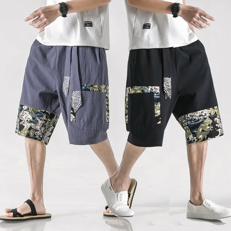 Harajuku Japanese Style Men Kanagawa Summer Shorts Wave Printed Casual Pants Retro Chinese Plus Size Hip Hop Streetwear
Harajuku Japanese Style Men Kanagawa Summer Shorts Wave Printed Casual Pants Retro Chinese Plus Size Hip Hop Streetwear