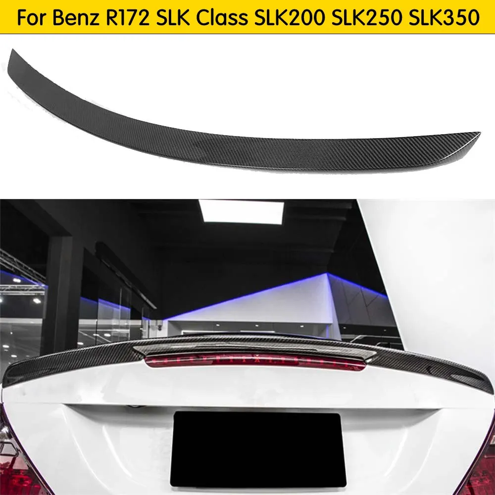 Car Styling Carbon Fiber Rear Trunk Spoiler Lip Auto Back Wings For Mercedes Benz R172 SLK Convertible 2 Door 2012 2013
Car Styling Carbon Fiber Rear Trunk Spoiler Lip Auto Back Wings For Mercedes Benz R172 SLK Convertible 2 Door 2012 2013