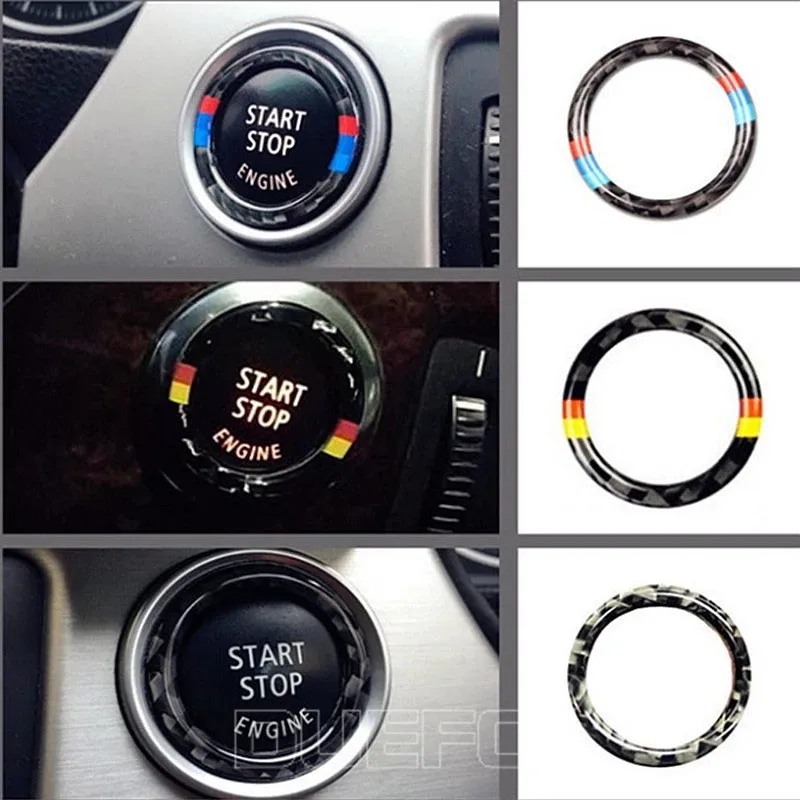 Для BMW E90, E92, E93, 3 серии 320, 325i, кнопка включения и остановки двигателя из углеродного волокна, накладка, кнопка логотипа, стикеры зажигания
Для BMW E90, E92, E93, 3 серии 320, 325i, кнопка включения и остановки двигателя из углеродного волокна, накладка, кнопка логотипа, стикеры зажигания