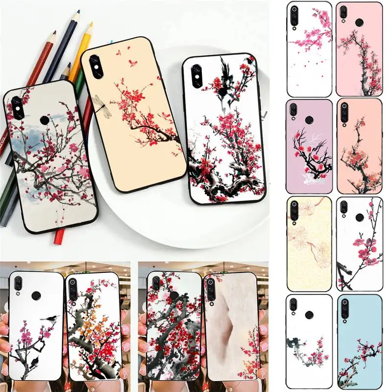YNDFCNB Ink Plum Flower Painting Phone Case For Redmi 5 S2 K30pro Fundas for Redmi 8 7 7A note 5 5A Capa
YNDFCNB Ink Plum Flower Painting Phone Case For Redmi 5 S2 K30pro Fundas for Redmi 8 7 7A note 5 5A Capa