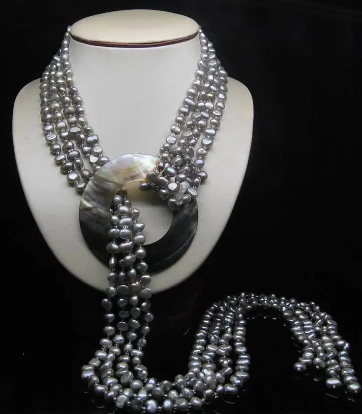 Бесплатная доставка shitou 001283 32 "натуральный 4 ряда 5-6 мм AAA Silver_Gray из барочного жемчуга Цепочки и ожерелья
Бесплатная доставка shitou 001283 32 "натуральный 4 ряда 5-6 мм AAA Silver_Gray из барочного жемчуга Цепочки и ожерелья
