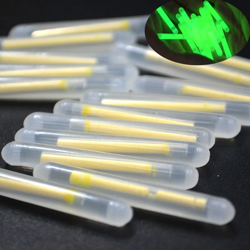 50Pcs 4.5*39mm 3.0*25mm Night Green Fluorescent Light Fishing Floats Bobbers Luminous Dark Glow Sticks Carp Fishing Accessories
50Pcs 4.5*39mm 3.0*25mm Night Green Fluorescent Light Fishing Floats Bobbers Luminous Dark Glow Sticks Carp Fishing Accessories