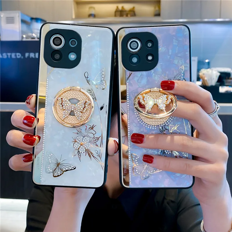 Блестящий чехол с бабочкой для телефона Xiaomi Mi 11 Pro, мягкий чехол из ТПУ с блестками и бриллиантами для Xiaomi Mi 11, металлическое кольцо, армирова...
Блестящий чехол с бабочкой для телефона Xiaomi Mi 11 Pro, мягкий чехол из ТПУ с блестками и бриллиантами для Xiaomi Mi 11, металлическое кольцо, армирова...