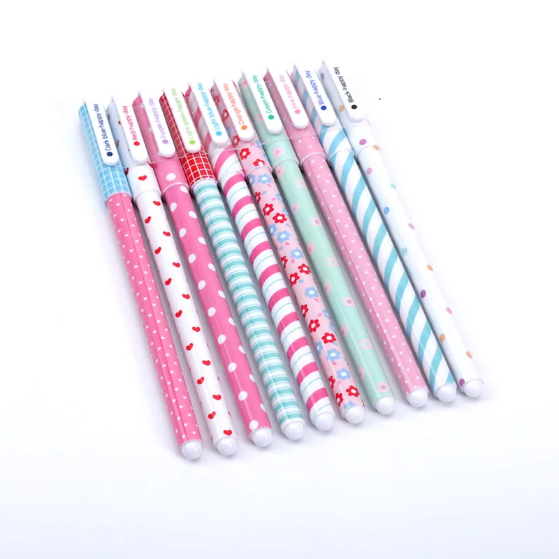 10 pcs/lot Cute Flamingo gel pens Kawaii 0.38mm 10 colors Signature pen for writing school supplies escolar
10 pcs/lot Cute Flamingo gel pens Kawaii 0.38mm 10 colors Signature pen for writing school supplies escolar