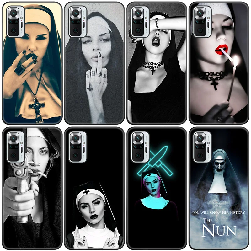 Halloween Horror Nun Sexy Girl Silicone Phone Case For Xiaomi Redmi Note 10 10T 10S 9S 8T 9 8 7 Pro Max 8A 9A 9C 9T Black Cover
Halloween Horror Nun Sexy Girl Silicone Phone Case For Xiaomi Redmi Note 10 10T 10S 9S 8T 9 8 7 Pro Max 8A 9A 9C 9T Black Cover