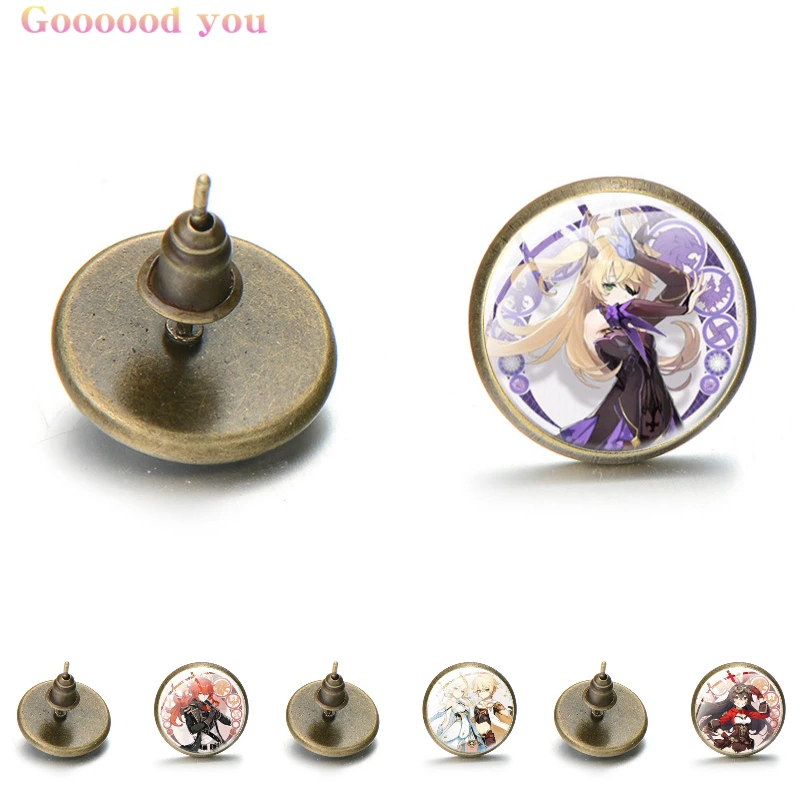 Anime Earrings Genshin Impact Time Gem Cabochon Earring Pendants Game Figure Keqing Venti Amber Klee Ear Studs Quadratic Element
Anime Earrings Genshin Impact Time Gem Cabochon Earring Pendants Game Figure Keqing Venti Amber Klee Ear Studs Quadratic Element