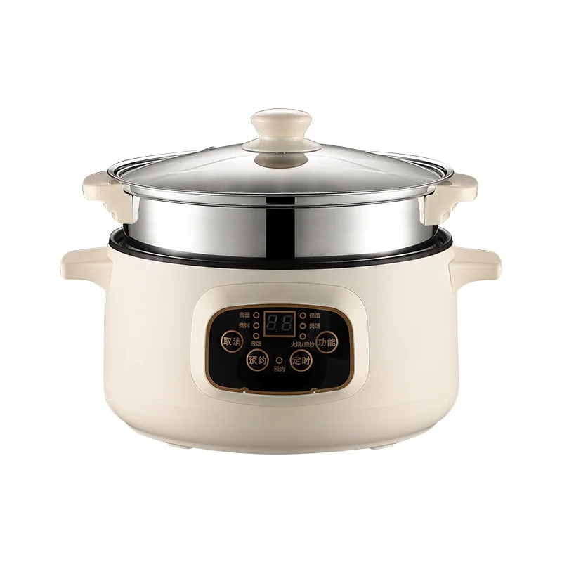 Intelligent Dormitory Student Pot Multi-Function Electric Hot Pot Household Small Hot Pot Electric Cooker Frying
Intelligent Dormitory Student Pot Multi-Function Electric Hot Pot Household Small Hot Pot Electric Cooker Frying