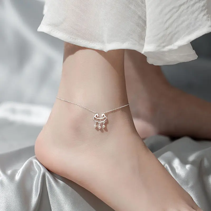 Womens Ankle Bracelets Jewelry Cute Silver Jewelry Long Life Lock Anklet Female Simple Anklet Individuality Small Foot Ornaments
Womens Ankle Bracelets Jewelry Cute Silver Jewelry Long Life Lock Anklet Female Simple Anklet Individuality Small Foot Ornaments