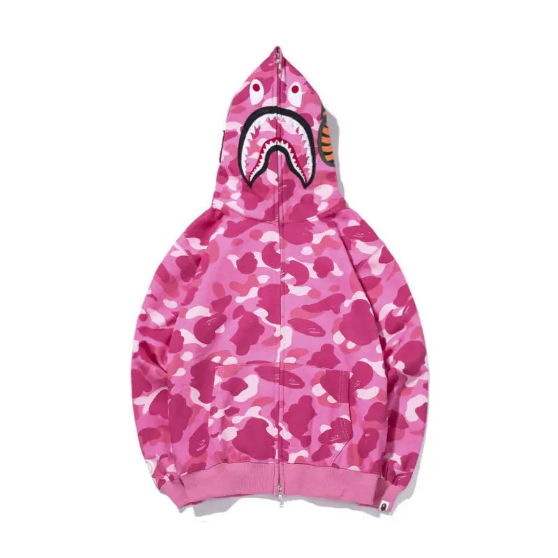 Spring and Autumn Coat Female Korean Shark Tide Embroidered Camouflage Hoodie Student Couple Dress
Spring and Autumn Coat Female Korean Shark Tide Embroidered Camouflage Hoodie Student Couple Dress