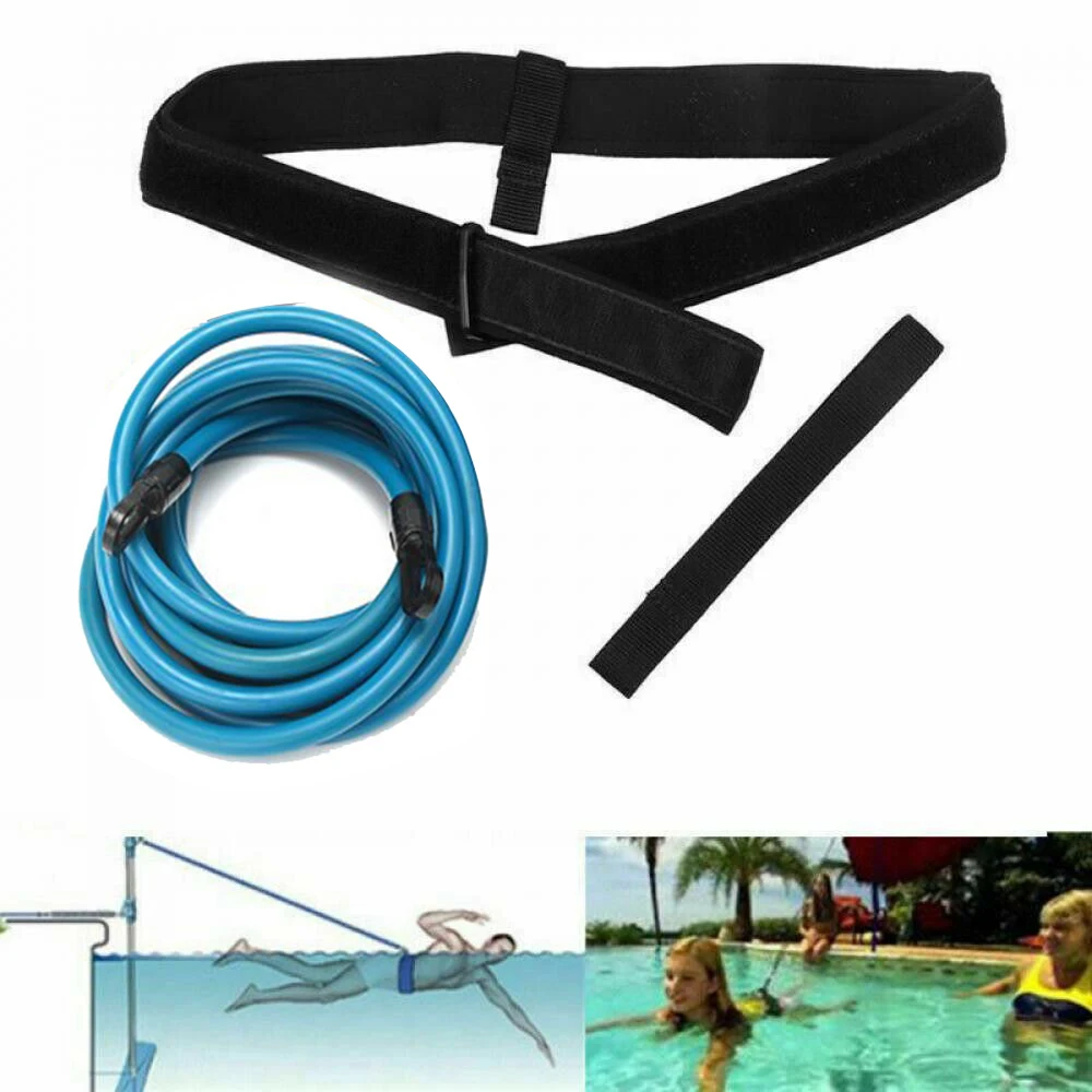 Adjustable Swim Training Resistance Belt Adult Kids Swimming Bungee Exerciser Leash Mesh Pocket Safety Swimming Pool Accessories
Adjustable Swim Training Resistance Belt Adult Kids Swimming Bungee Exerciser Leash Mesh Pocket Safety Swimming Pool Accessories