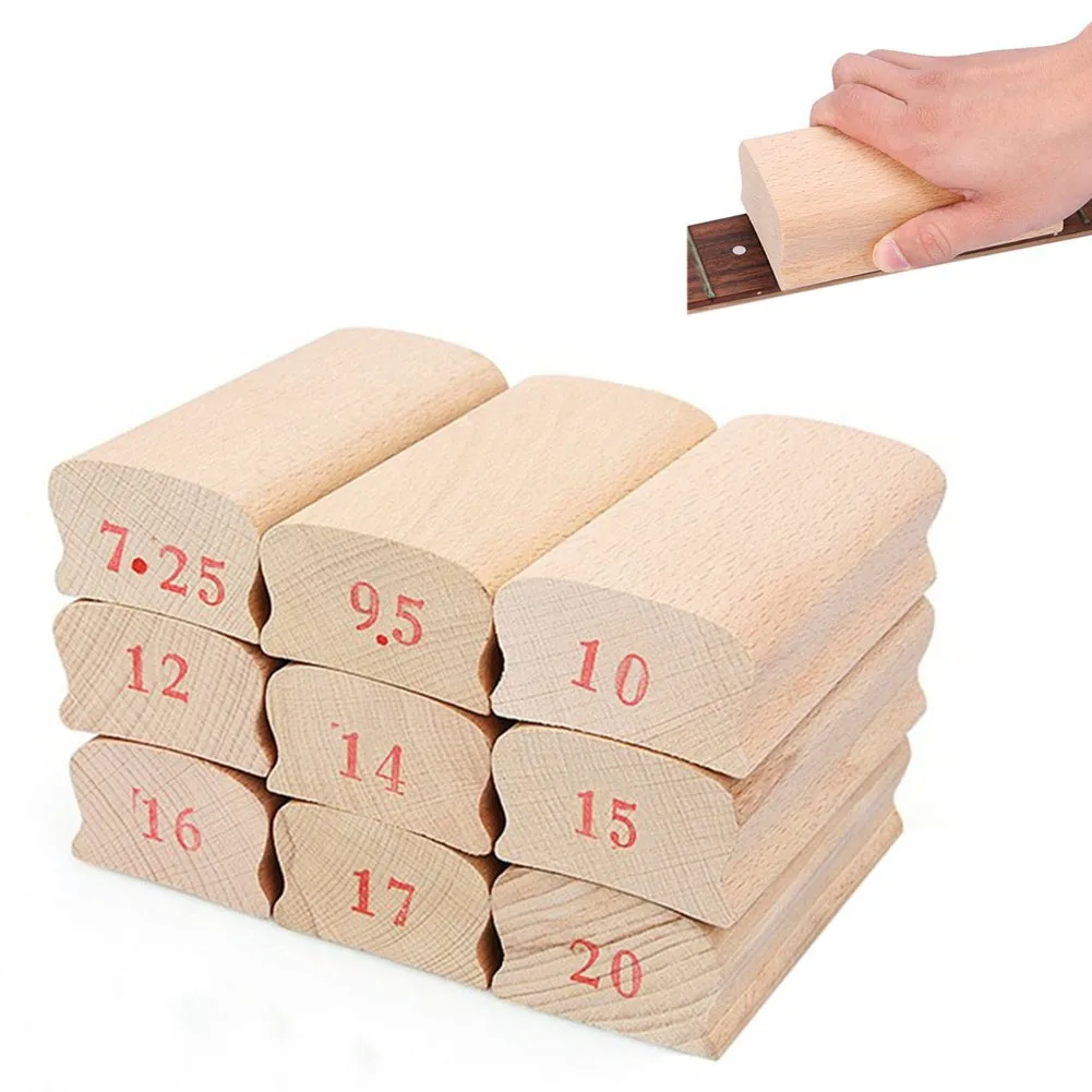 Guitar Radius Sanding Block 7.25\"-20\" Radius Fingerboard Fret Leveling Tool Guitar Bass Fret Leveling Fingerboard Luthier Tool
Guitar Radius Sanding Block 7.25\"-20\" Radius Fingerboard Fret Leveling Tool Guitar Bass Fret Leveling Fingerboard Luthier Tool