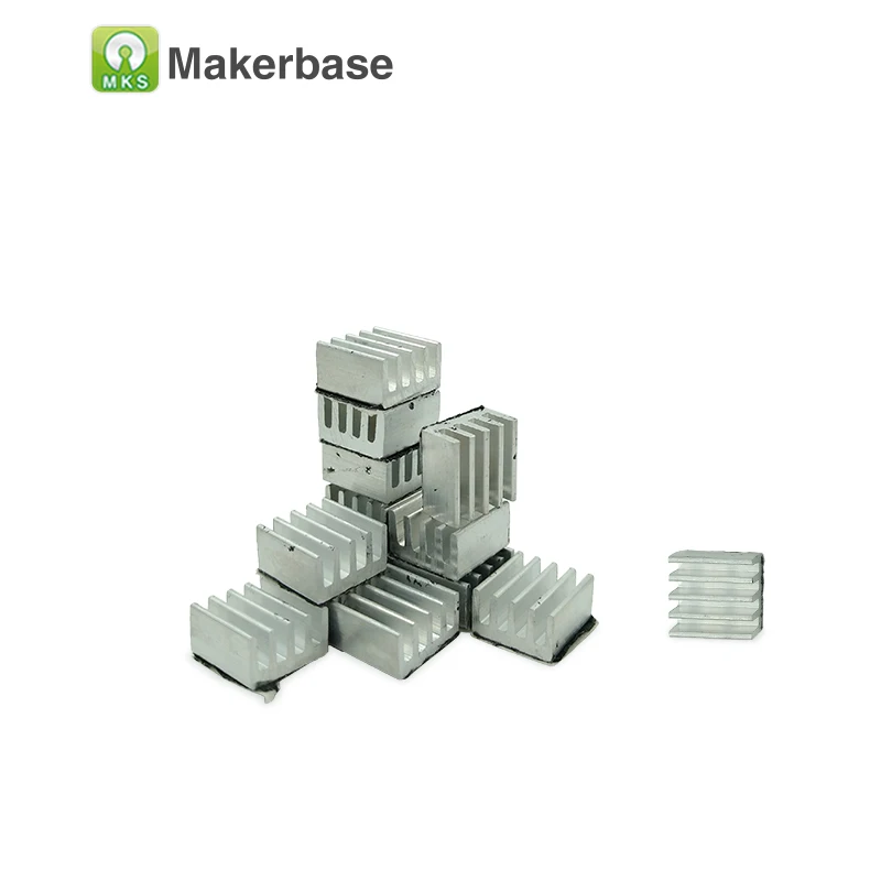 20pcs/lot Step Stick heatsink Reprap stepper cooler heat sink Aluminum alloy radiator heat exchanger for pololu stepper driver
20pcs/lot Step Stick heatsink Reprap stepper cooler heat sink Aluminum alloy radiator heat exchanger for pololu stepper driver