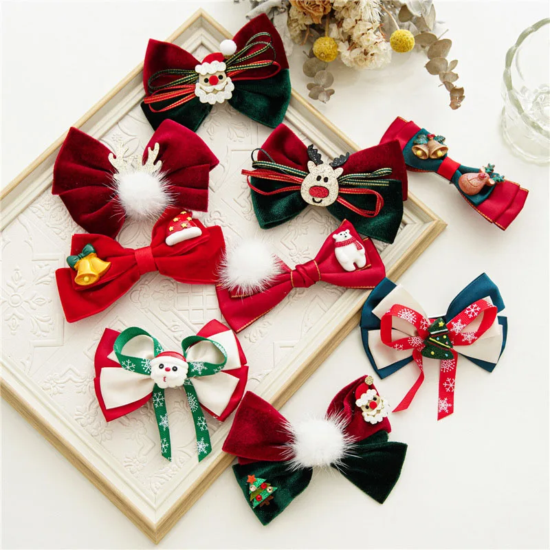 New Christmas Hair Clip Barrettes Children Hair Clips Baby Girls Hair Pins Headwear Christmas Gifts Hair accessories
New Christmas Hair Clip Barrettes Children Hair Clips Baby Girls Hair Pins Headwear Christmas Gifts Hair accessories