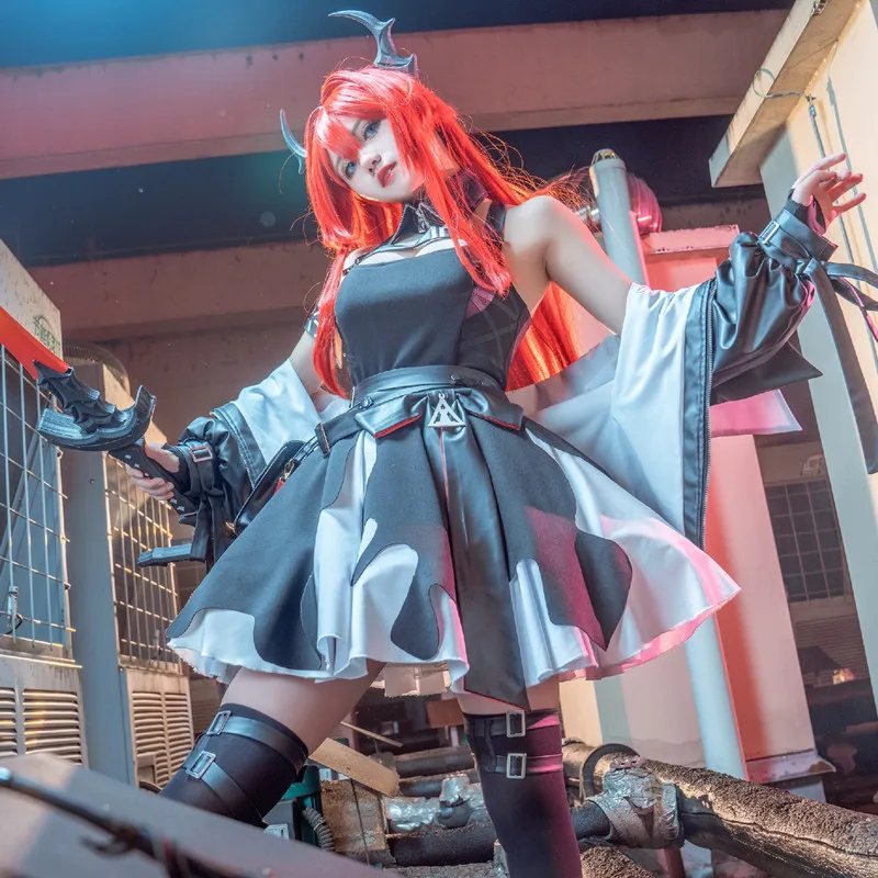 Аниме! Arknights Surtr Косплэй костюм Родосе Новый оператора охранник игровой костюм нарядное платье Хэллоуин наряд для вечеринки
Аниме! Arknights Surtr Косплэй костюм Родосе Новый оператора охранник игровой костюм нарядное платье Хэллоуин наряд для вечеринки
