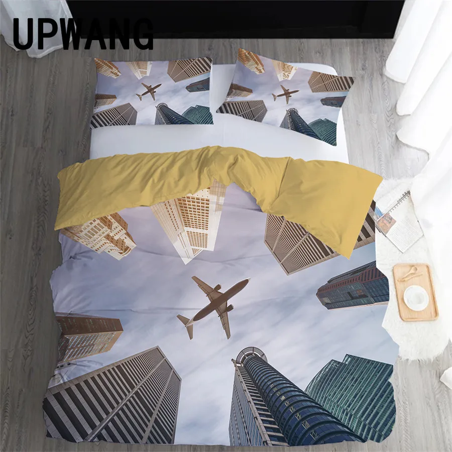 UPWANG 3D комплект постельного белья с принтом самолета пододеяльник/пододеяльник комплект постельного белья с наволочкой набор домашнего тек...
UPWANG 3D комплект постельного белья с принтом самолета пододеяльник/пододеяльник комплект постельного белья с наволочкой набор домашнего тек...