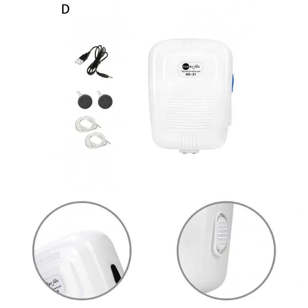 2 Gears High-Quality Large Air Output Oxygen Pump Widely Used Fishing Aerator Low Noise Fishing Equipment
2 Gears High-Quality Large Air Output Oxygen Pump Widely Used Fishing Aerator Low Noise Fishing Equipment