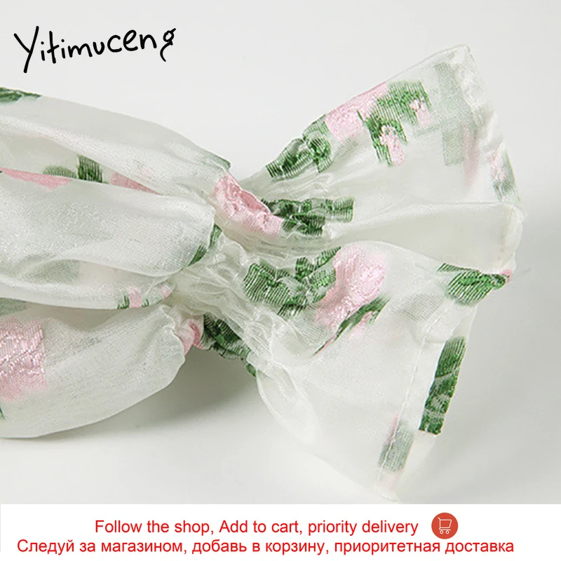 Yitimuceng Floral Print Dresses Women Summer Ruffles High Waist Flare Sleeve Slash Neck 2021 Korean Fashion New Sweet Sundress
Yitimuceng Floral Print Dresses Women Summer Ruffles High Waist Flare Sleeve Slash Neck 2021 Korean Fashion New Sweet Sundress