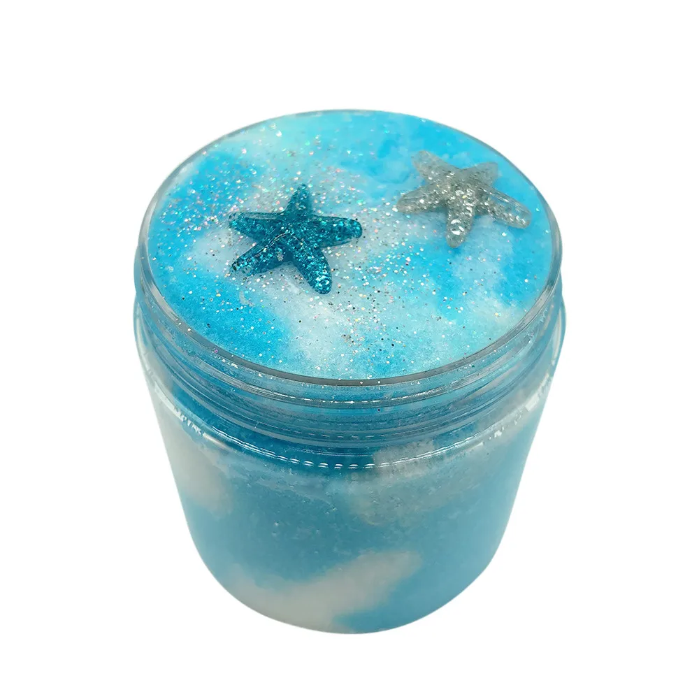 60ML/100ML Stars Mud Mixing Cloud Slime cute Scented Stress Kids Clay Toy DIY Handmade Toys Children Birthday Festival Gifts
60ML/100ML Stars Mud Mixing Cloud Slime cute Scented Stress Kids Clay Toy DIY Handmade Toys Children Birthday Festival Gifts