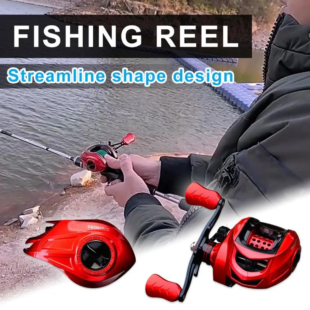 Fishing Reel Exquisite Spinning Metal 7.2:1 Gear Ratio Fishing Bait Caster for Fishing Lover 
Fishing Reel Exquisite Spinning Metal 7.2:1 Gear Ratio Fishing Bait Caster for Fishing Lover