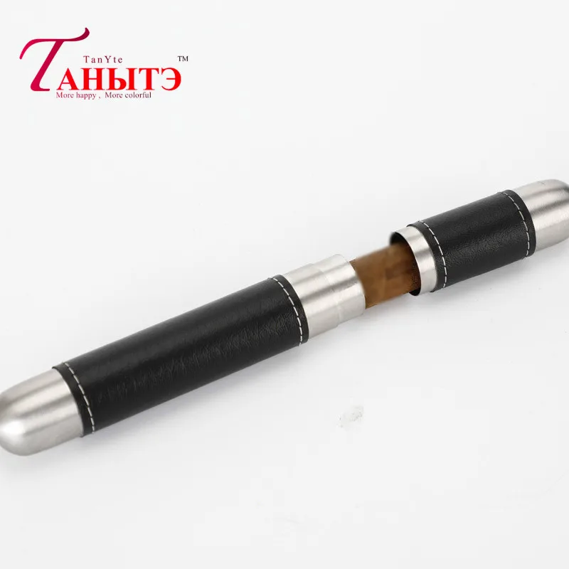 Stainless Steel Leather Travel Cigar Cigarette Tube Case Holder Smoking Cigarette Accessories For Cigars Humidor Storage Box
Stainless Steel Leather Travel Cigar Cigarette Tube Case Holder Smoking Cigarette Accessories For Cigars Humidor Storage Box